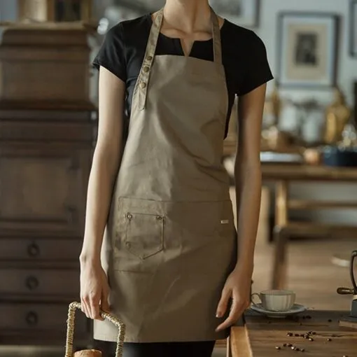 Canvas Kitchen Work Apron