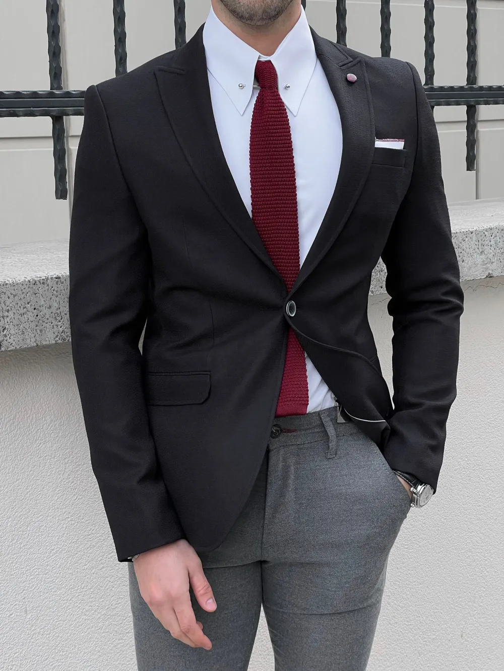Classic Slim Fit High Quality Blazer
