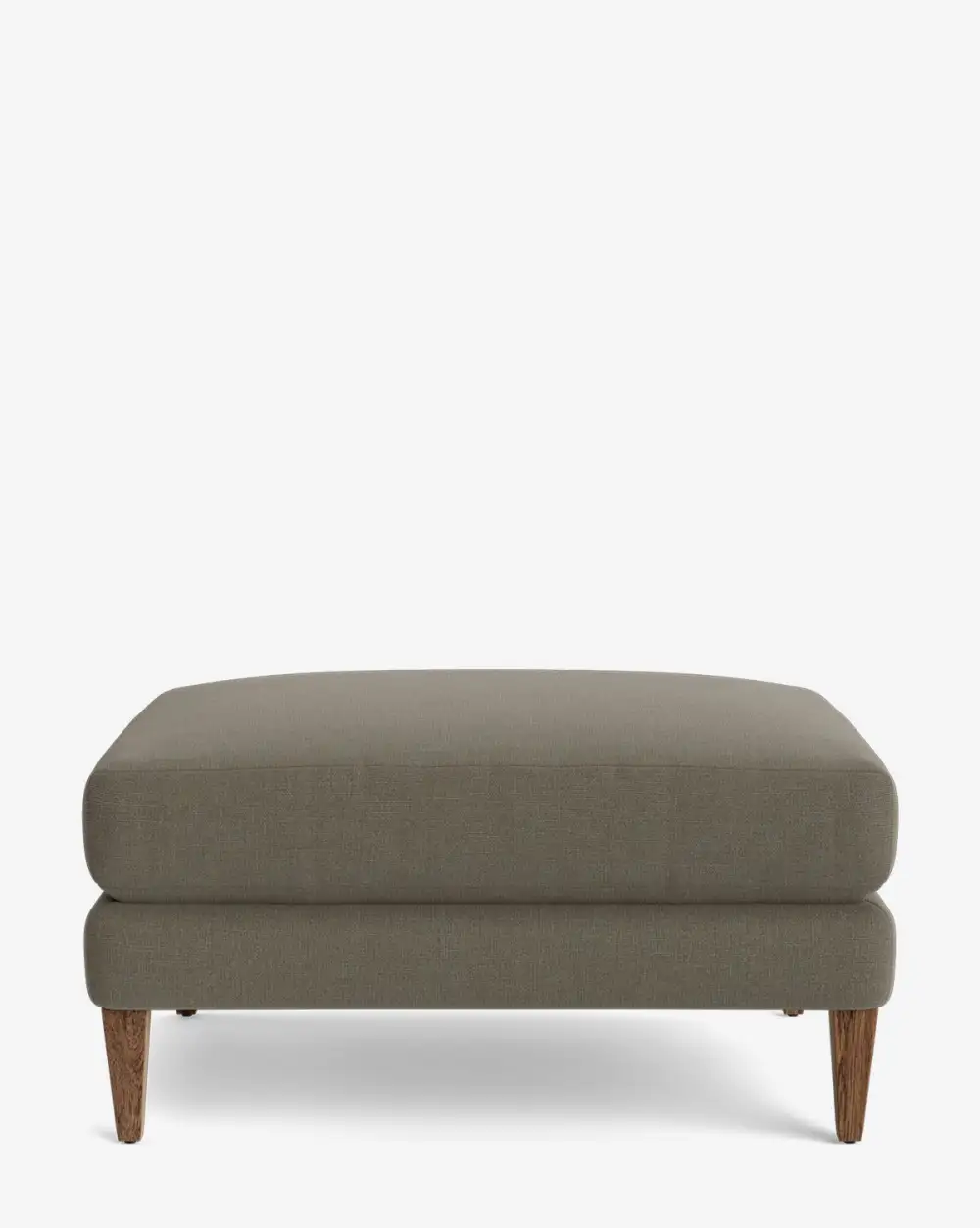 Modern Oak Ottoman
