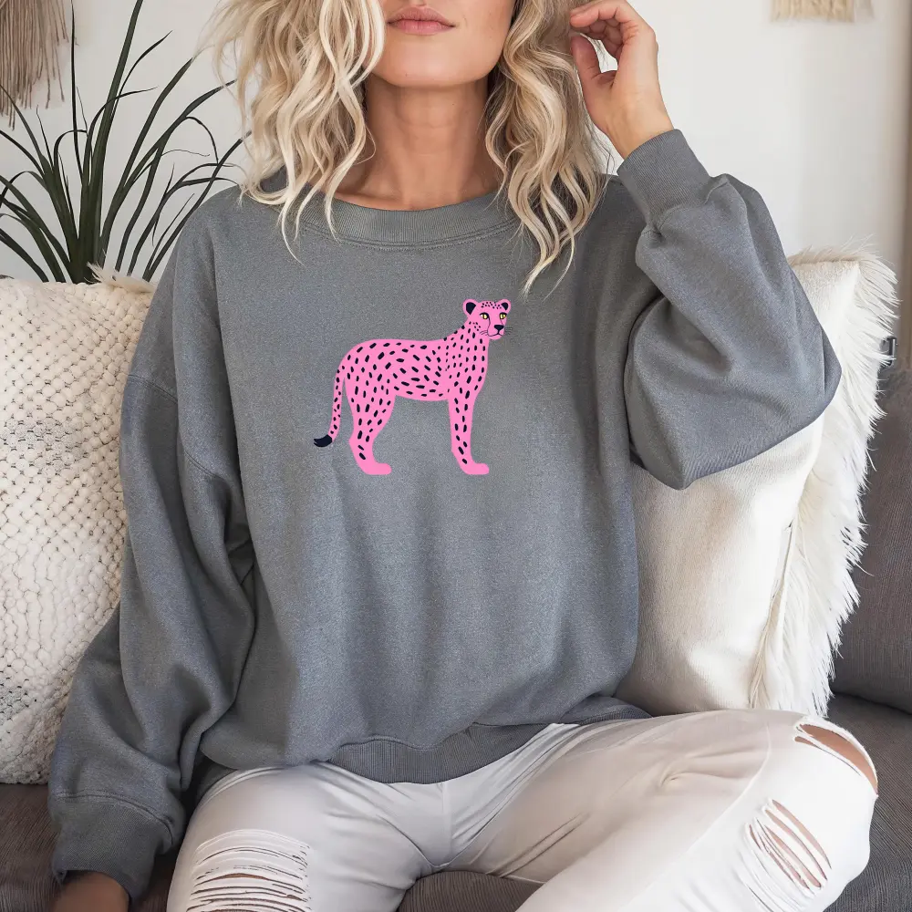 Trendy Cheetah Sweatshirt