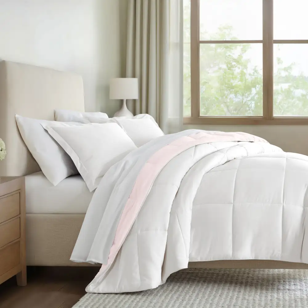 Reversible Down Alternative Comforter Set