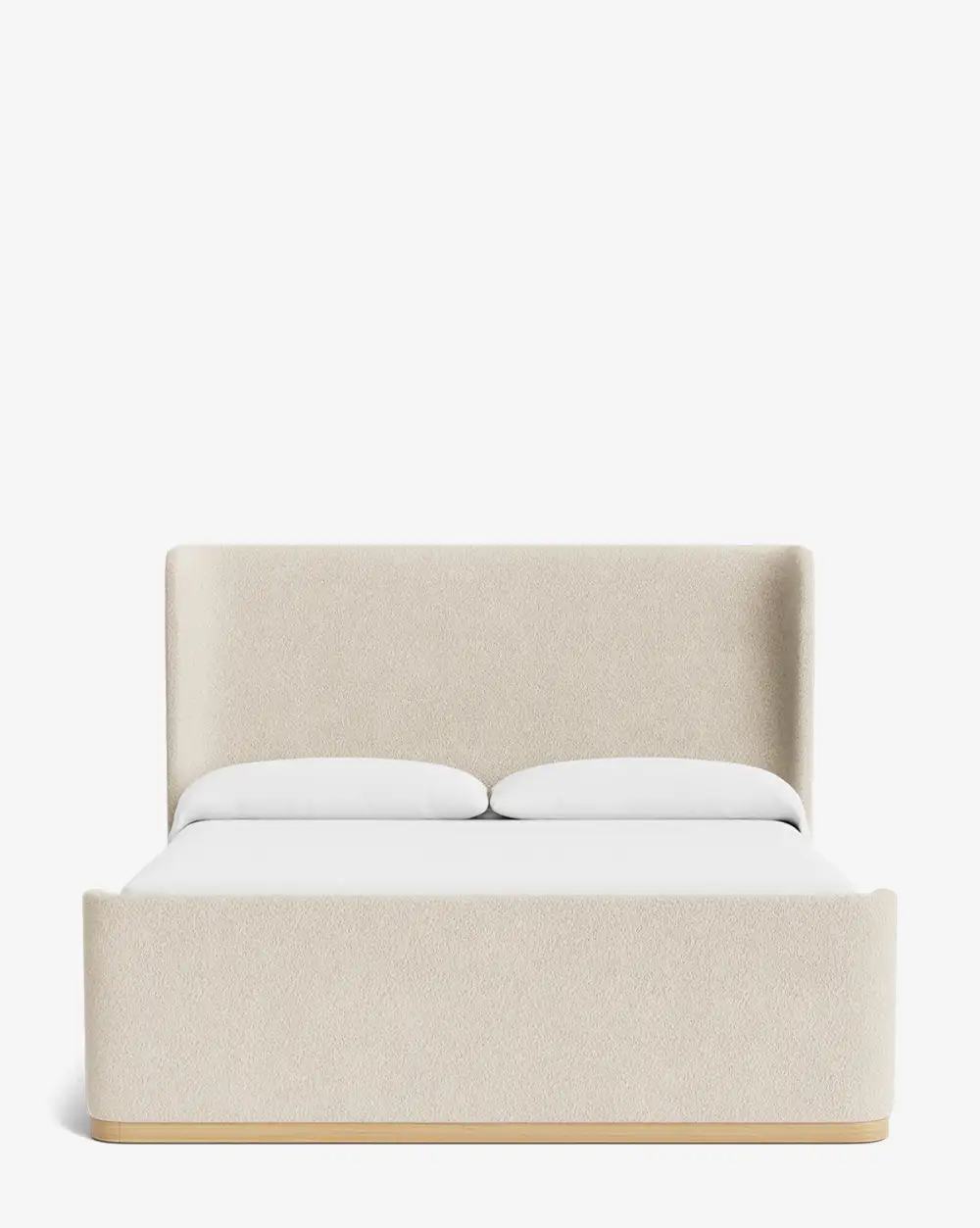 Upholstered Wood Bed