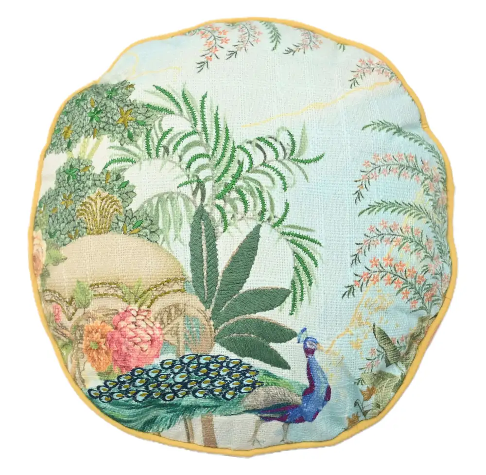 Woven Cotton Decorative Cushion Cover