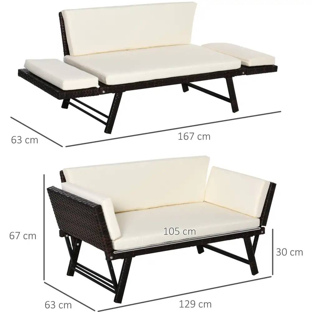 Rattan Outdoor Daybed