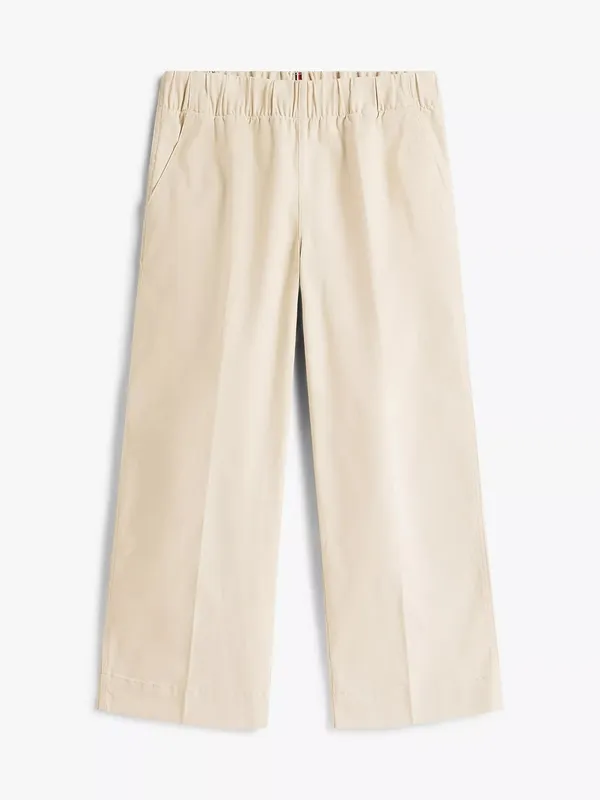 Beige Everyday Casual Pants