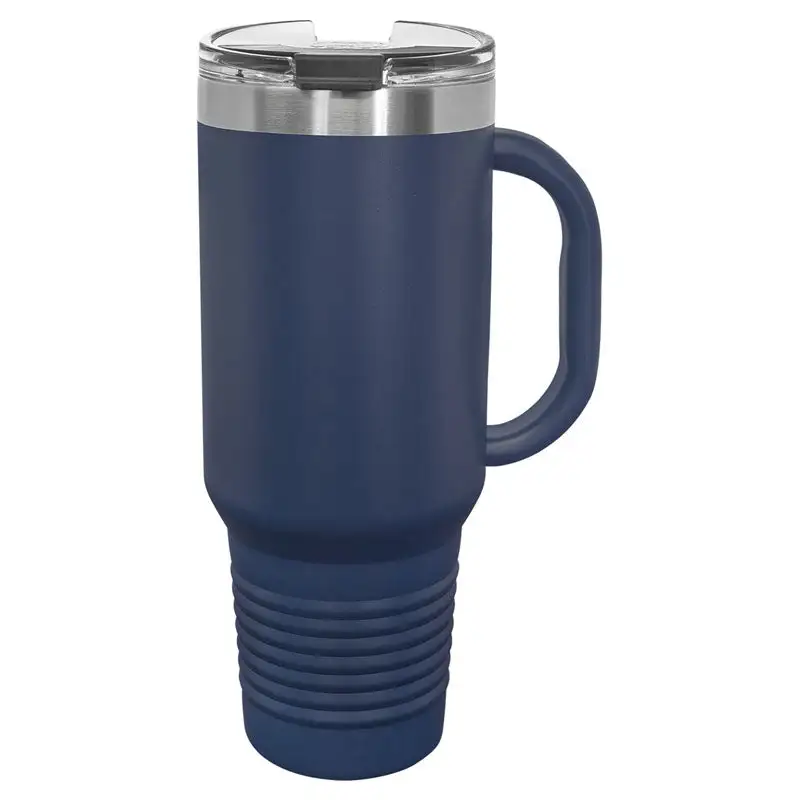 Travel Handled Straw Lid Travel Mug
