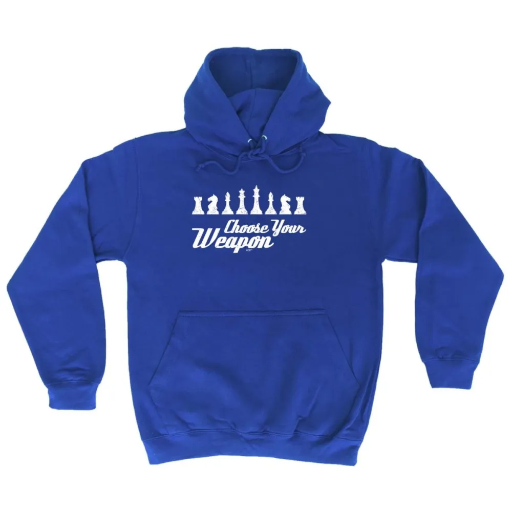 Chess Weapon Graphic Hoodie