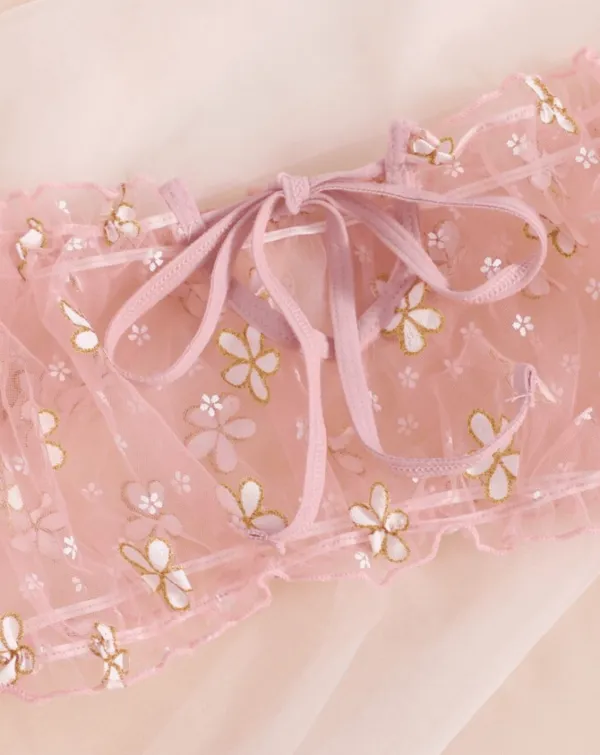Daisy Ruffle Lingerie Set