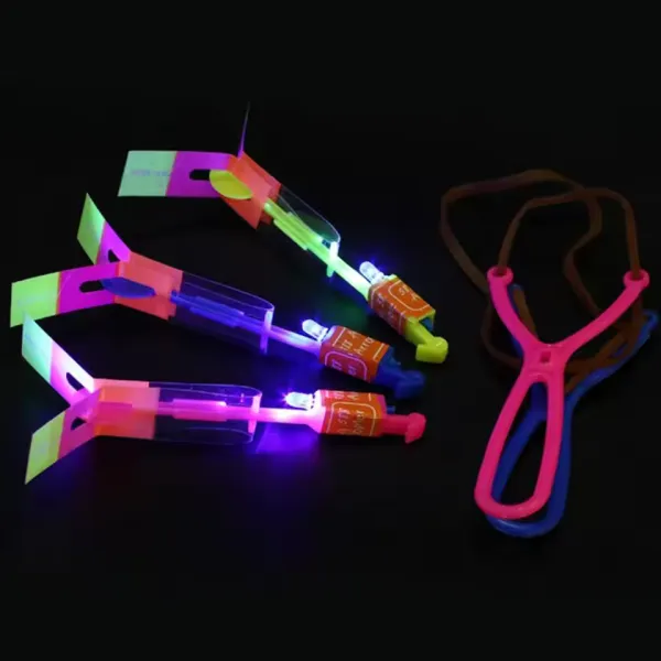 10PCS Outdoor Shining Rocket Flash