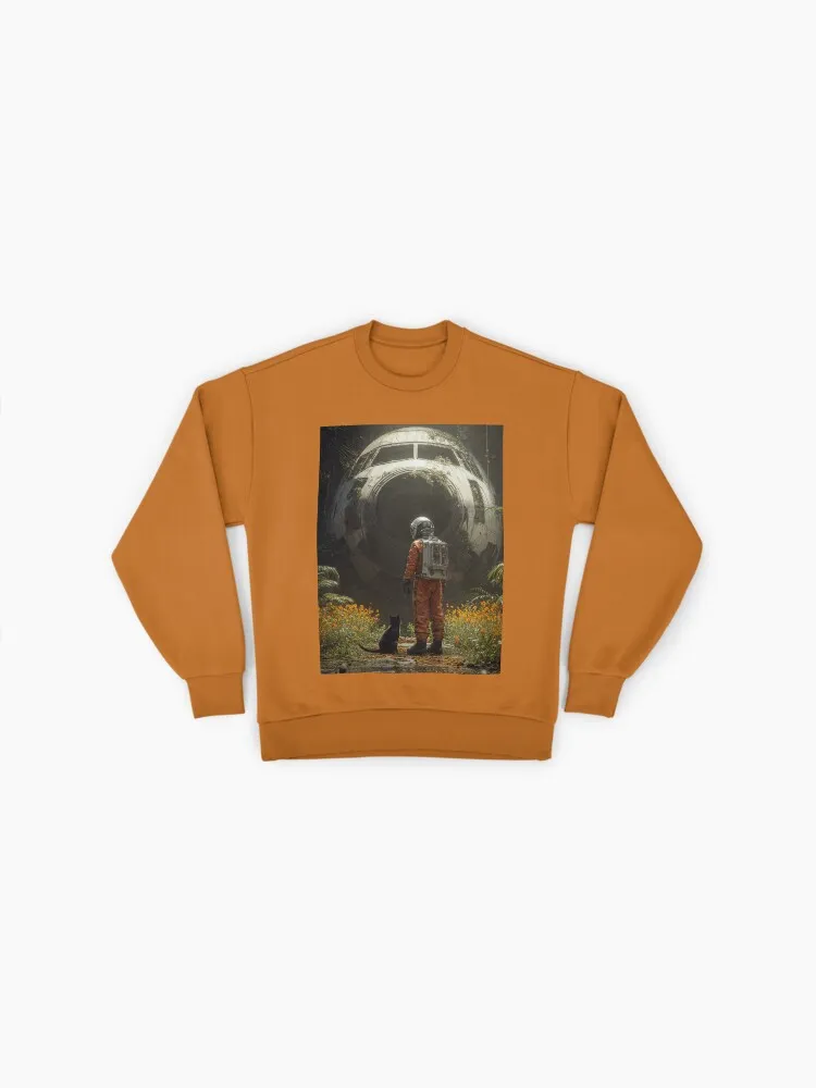 Sci-Fi Space Mission Art Sweatshirt