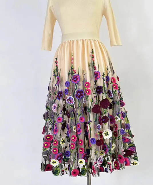 Maxi High Waist Skirt