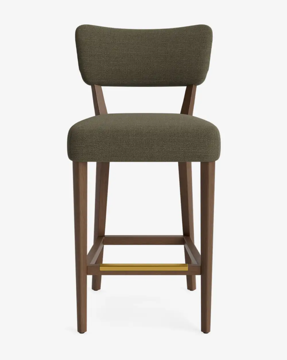 Vintage-Inspired Velvet Stool