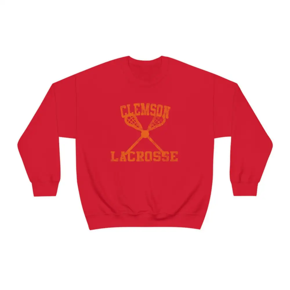 Vintage Lacrosse Graphic Crewneck Sweatshirt