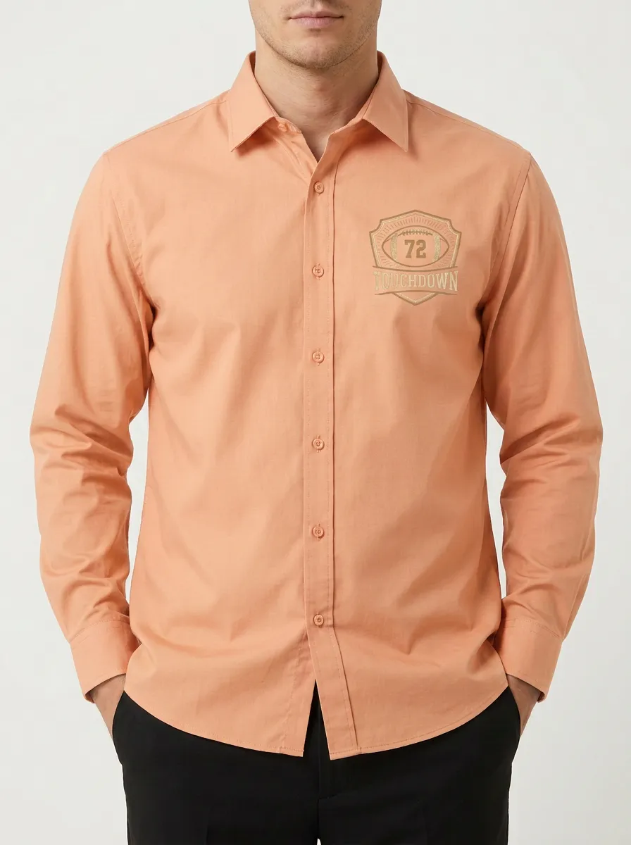 Football Graphic Casual Shirt