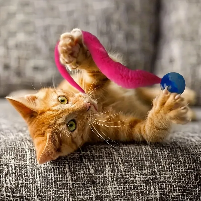 Cat Furry Ball Toy
