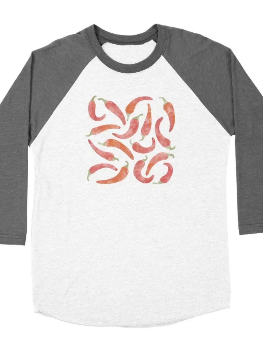 Chili Pattern Casual T-Shirt