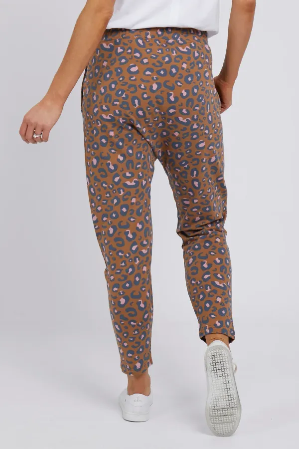Fearless Lounge Pant Butterscotch Leopard