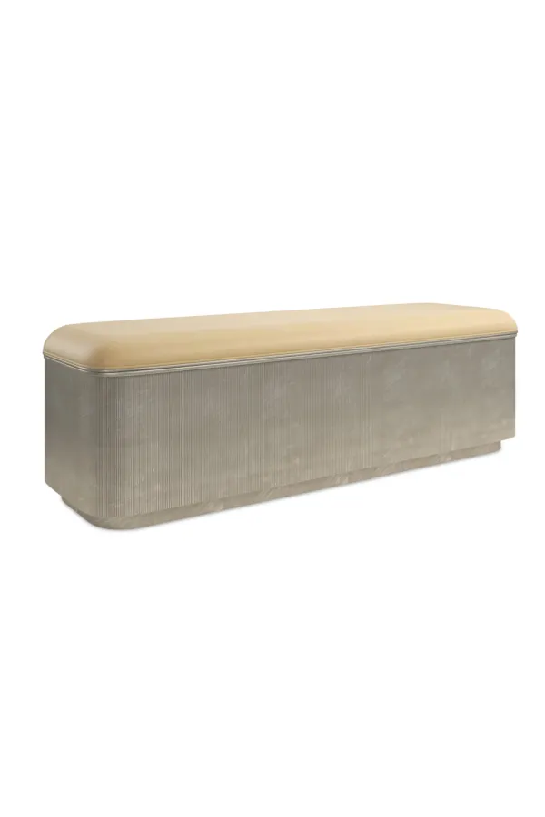 Bedside Leather Bed Bench