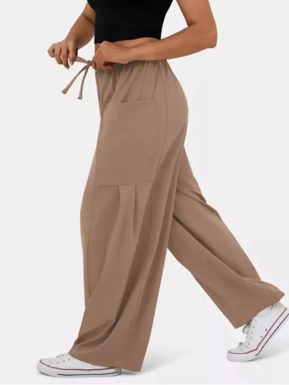 Casual Wide Leg Trousers