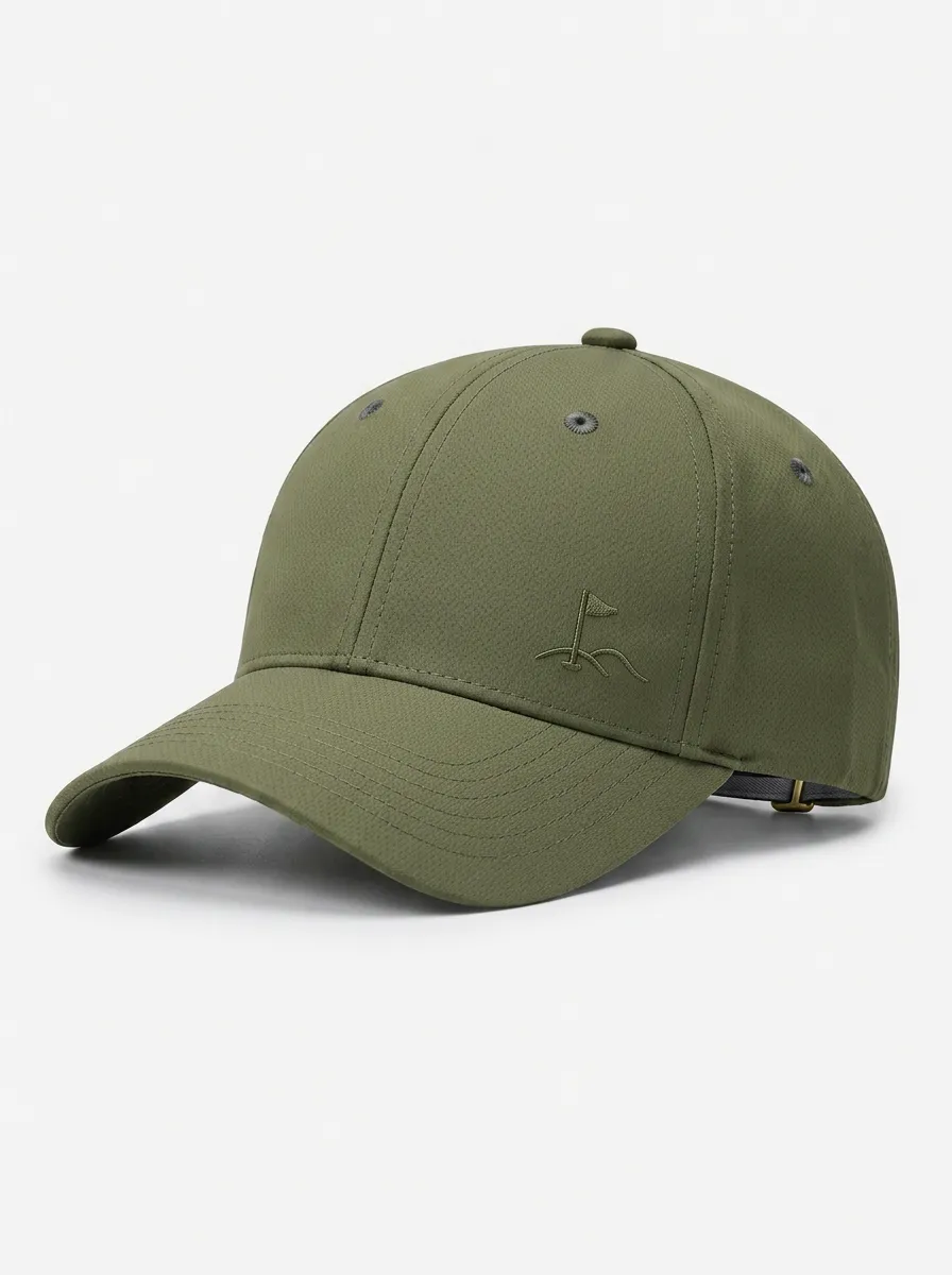 Unisex Baseball Cap with Horse Riding Logo Embroidery
