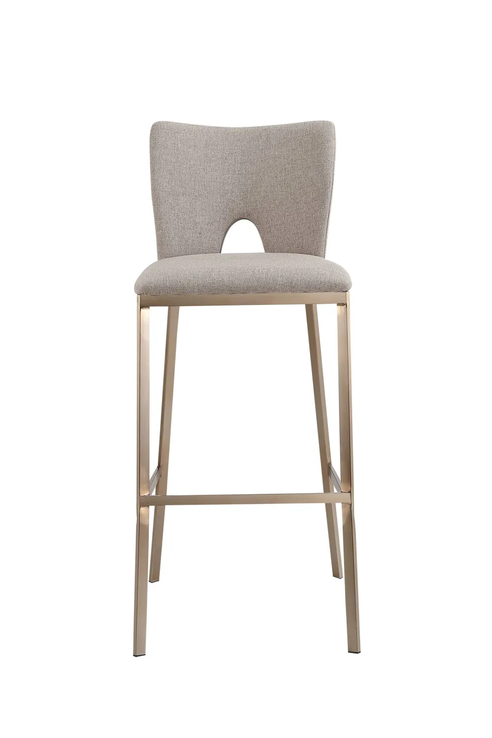 Cutout-Back Bar Stool