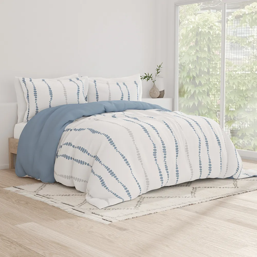 Pattern Reversible Duvet Cover Set