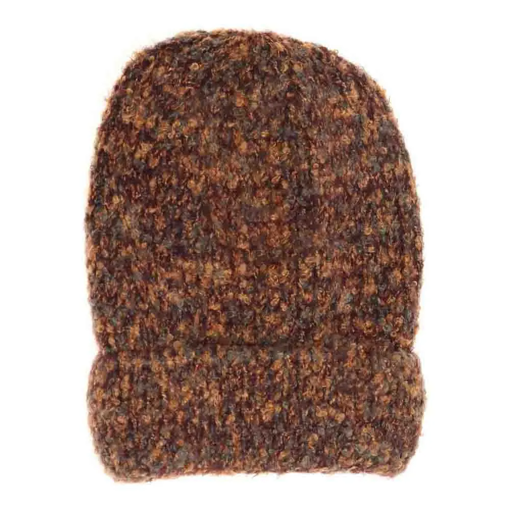 Soft Boucle Knit Cuff Beanie