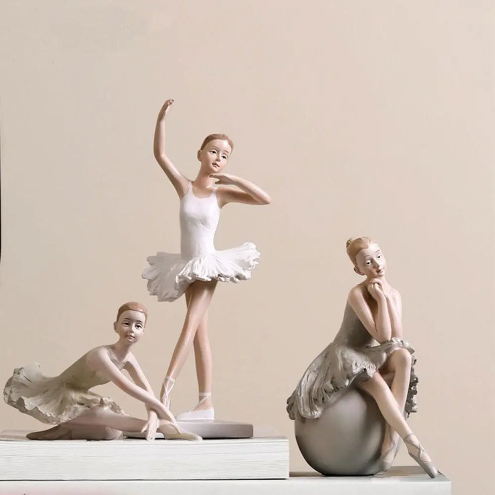 Ballerina Figure Accent Sculpture