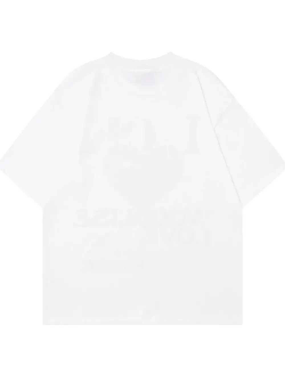 Woven Graphic Short Sleeve Crew Neck Tee