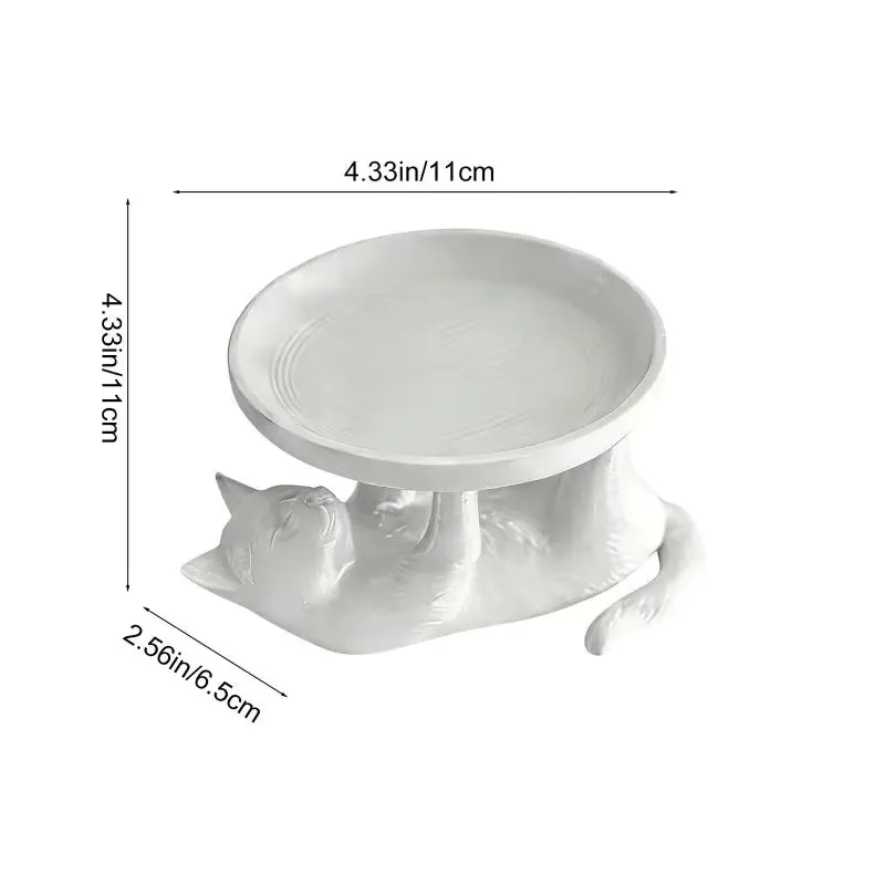 Cat Shaped Jewelry Tray
