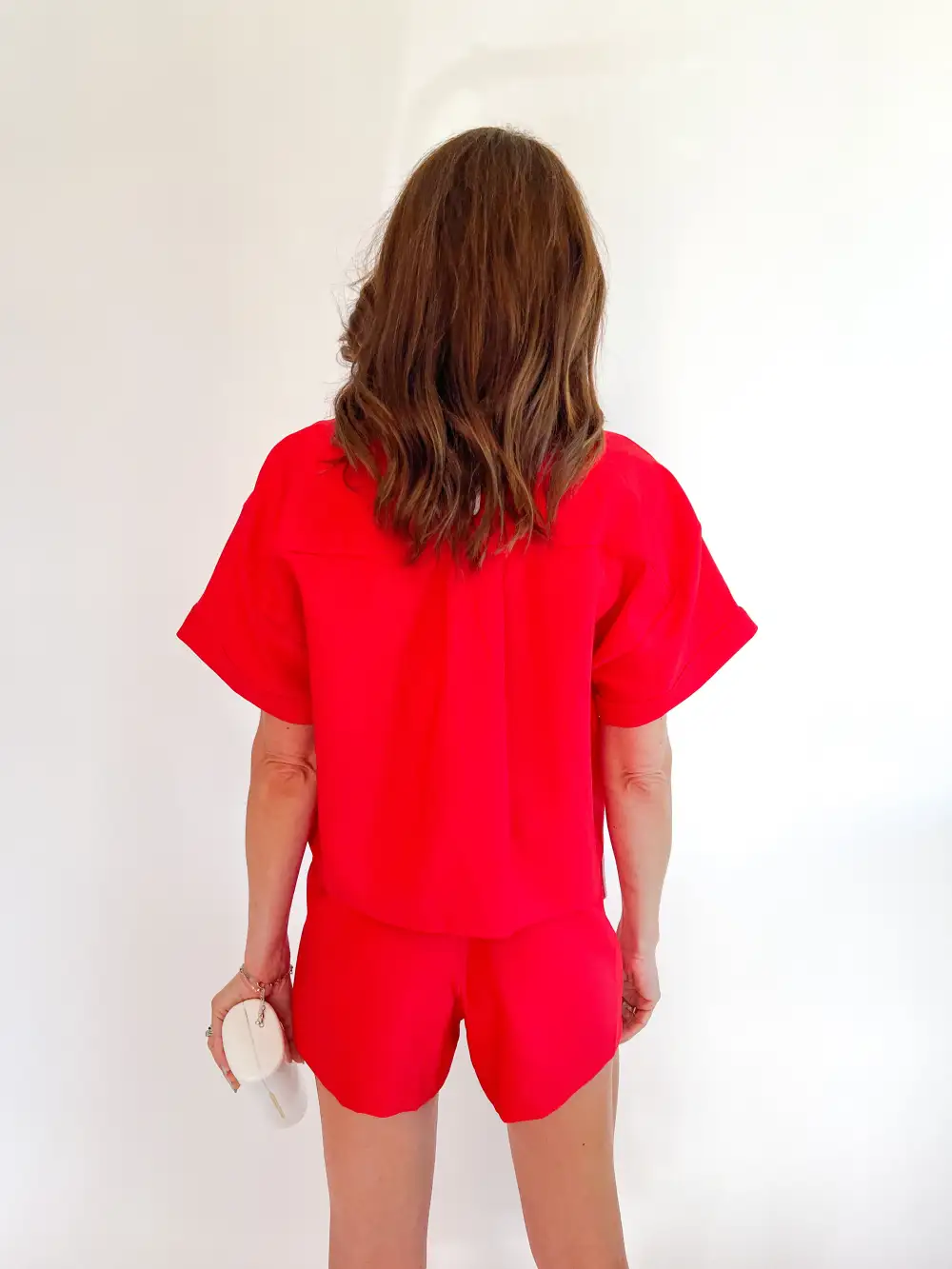 Collared Pocket Button Down Shirt
