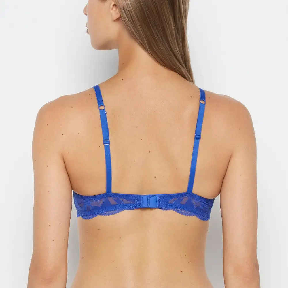 Polished Charmed Micro Cup Bra With Lace Wing