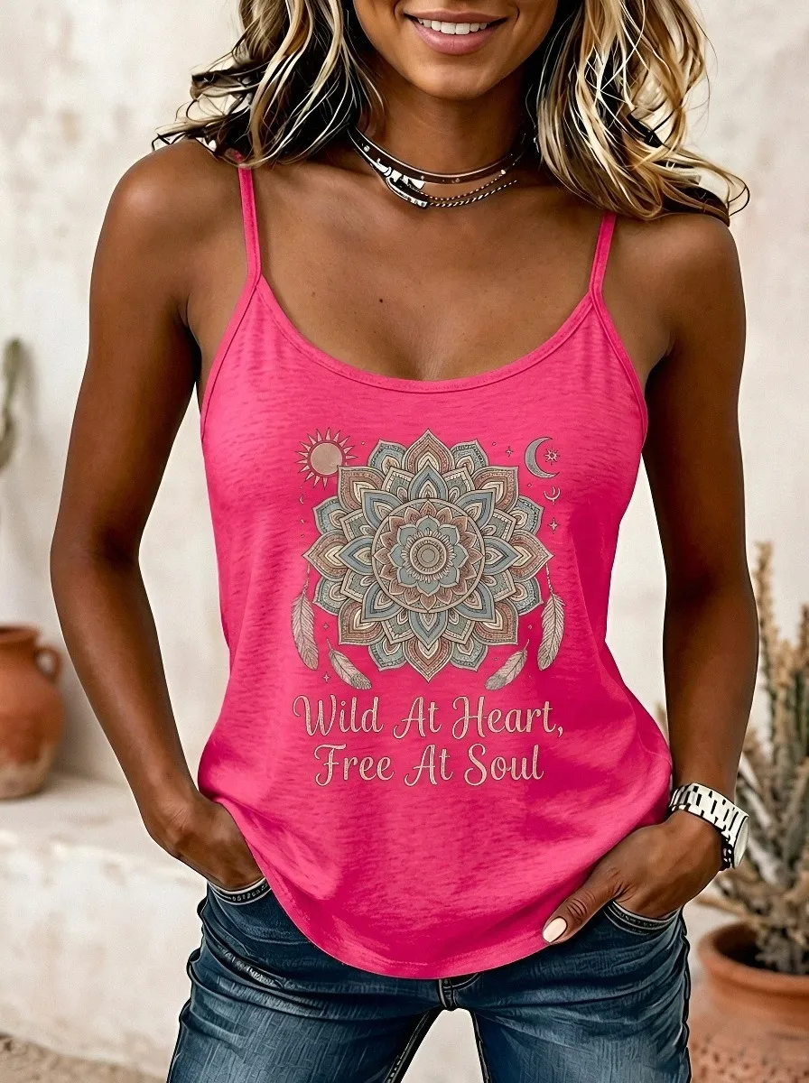 Boho Mandala Wild Tank Top