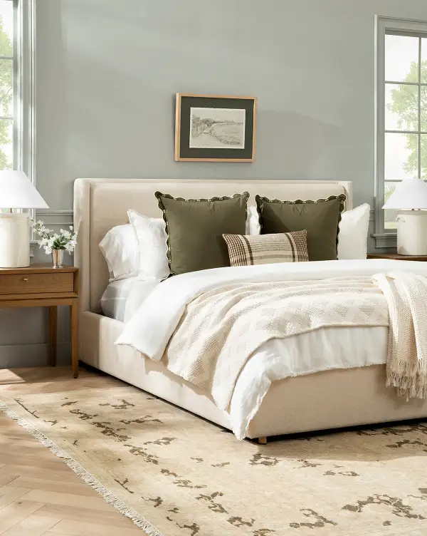 Heirloom-Inspired Hand-Knotted Wool Area Rug