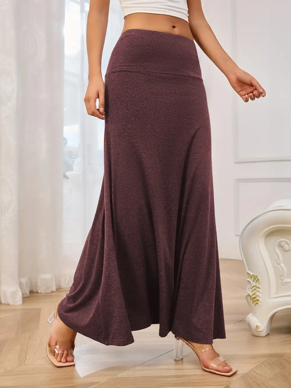 Open Elastic Skirt