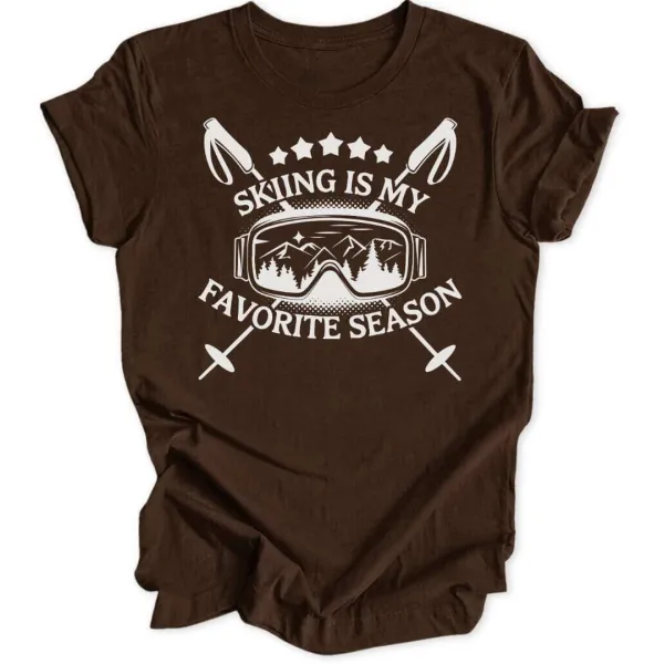 Skiing Season Women's T-Shirt