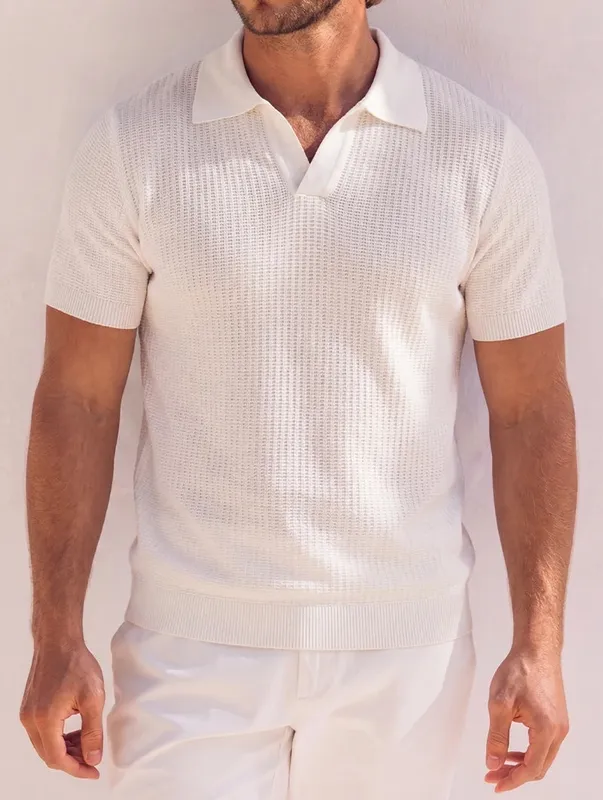 White Clean Fit Shirt Easy Fit