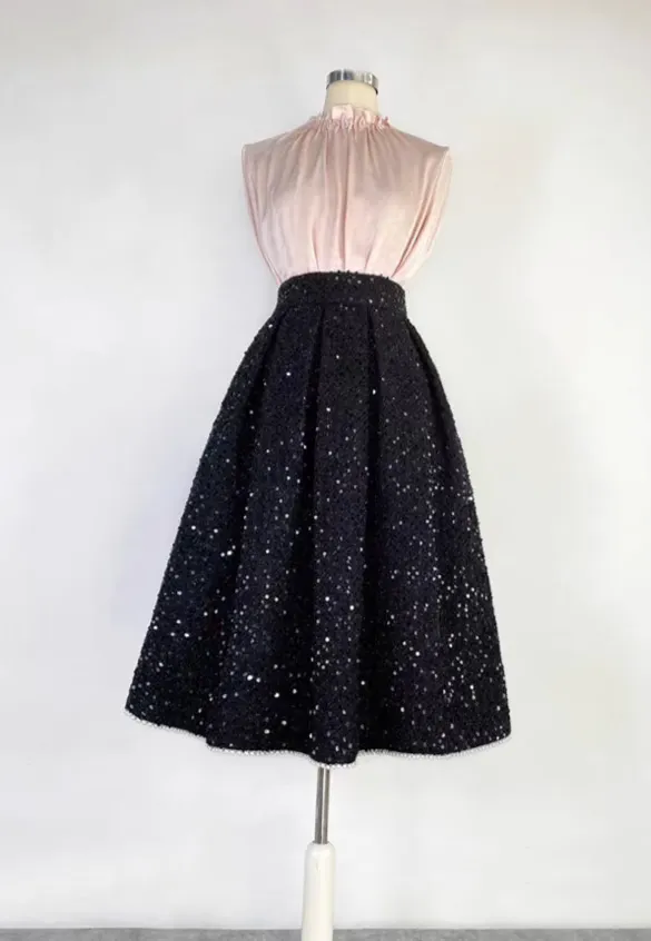 Fresh Light Everyday Casual Wool Skirt