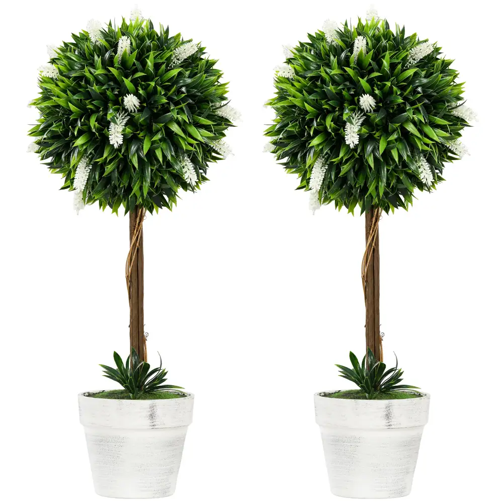 Dressing Room Round Artificial Topiary Plant
