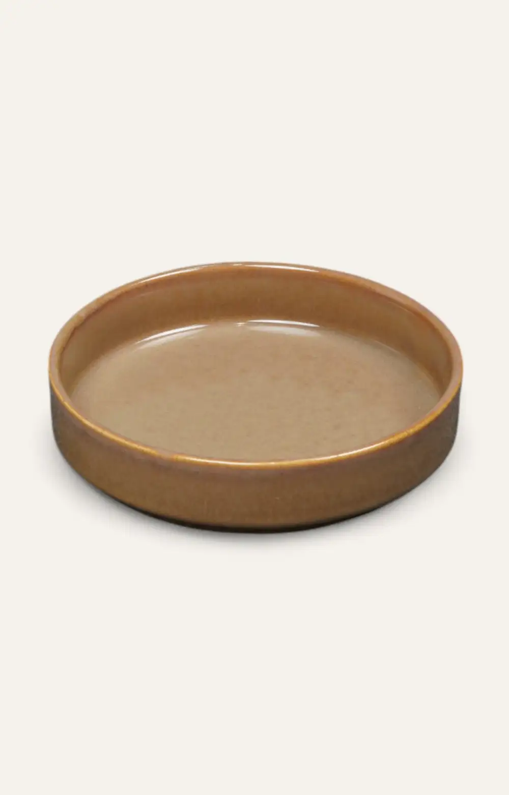 Shallow Glaze Ceramic Serving Bowl