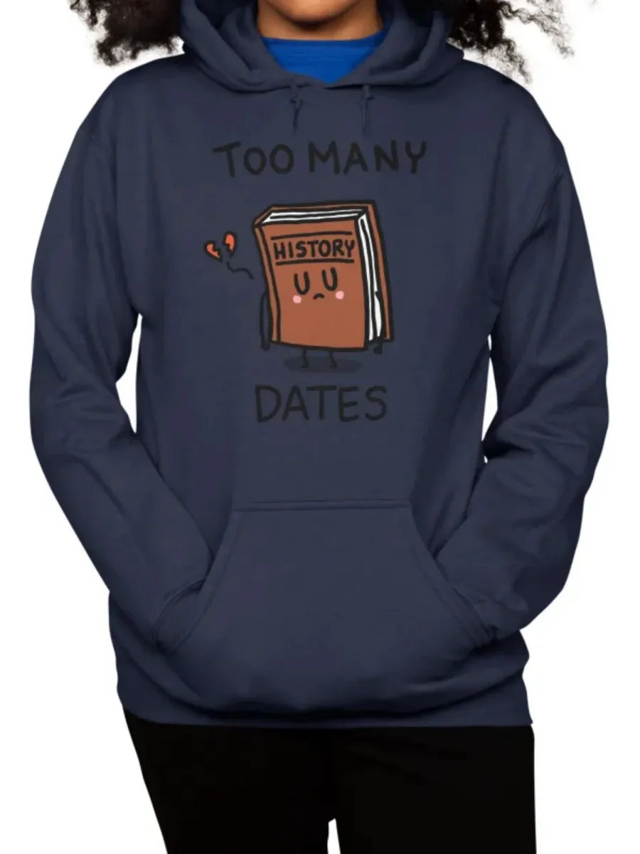 Cartoon History Book Hoodie