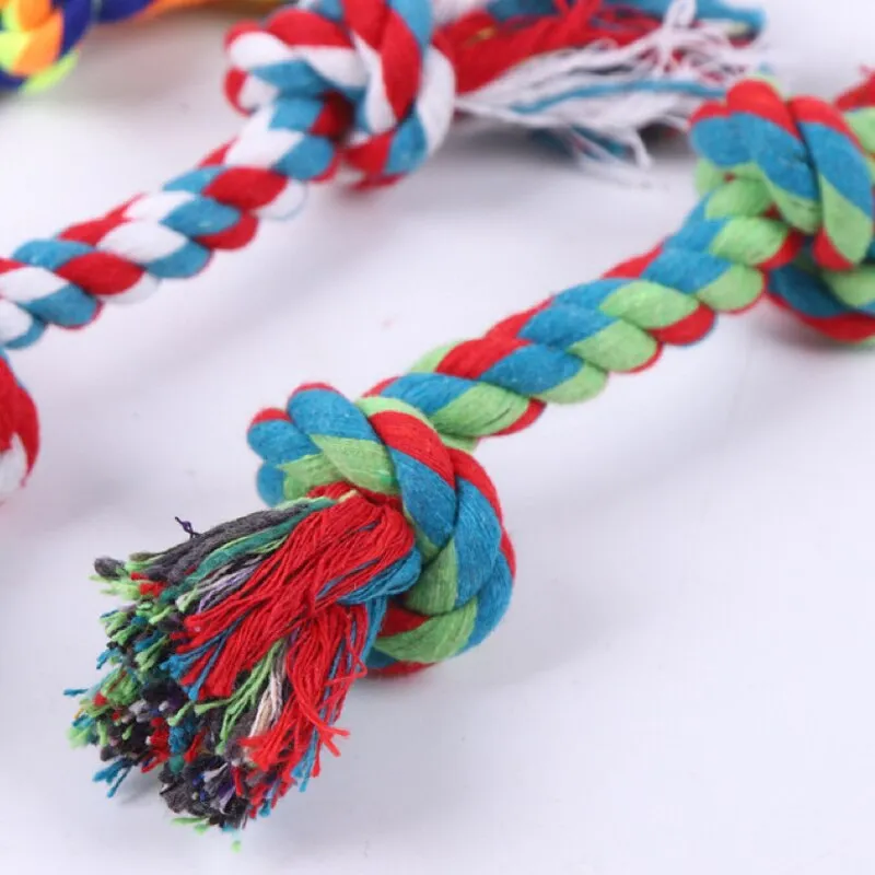 Dog Toy Pet Molar Bite-resistant Cotton Rope Knot