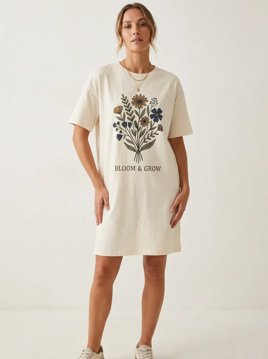 Botanical Nature Lover Bloom And Grow T-Shirt