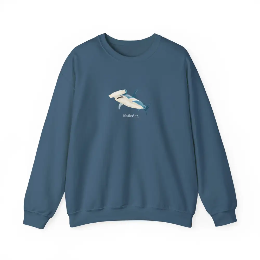 Shark Victory Graphic Crewneck Sweatshirt