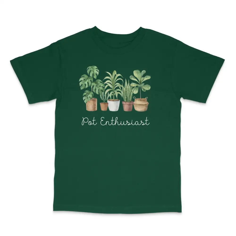 Plant Pot Graphic Cotton Tee