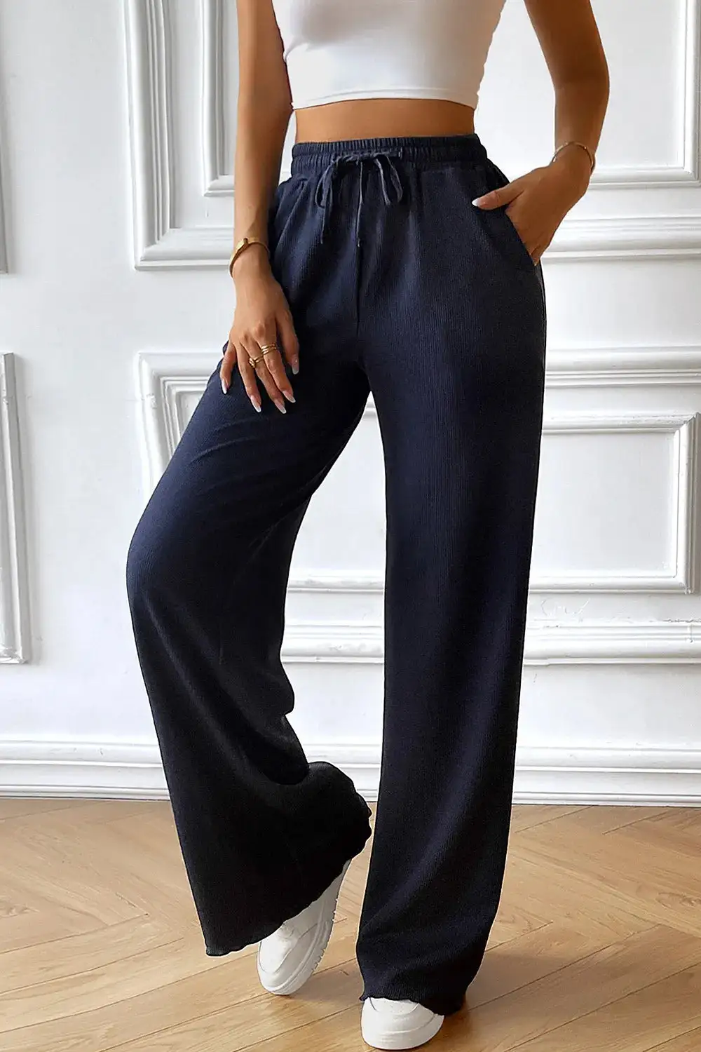 Versatile Wide Leg Trousers