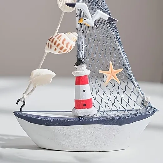 Nautical Sailboat Figurine
