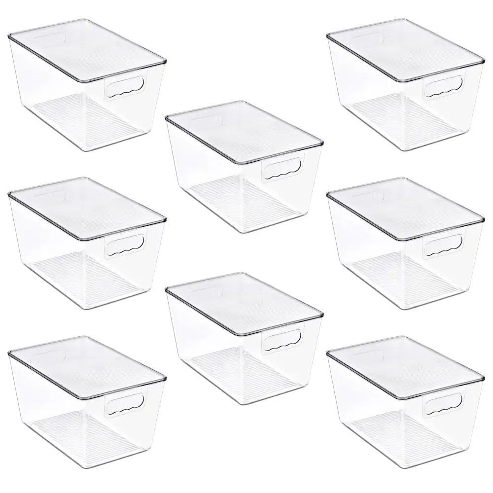Clear Storage Bins With Lids And Handles