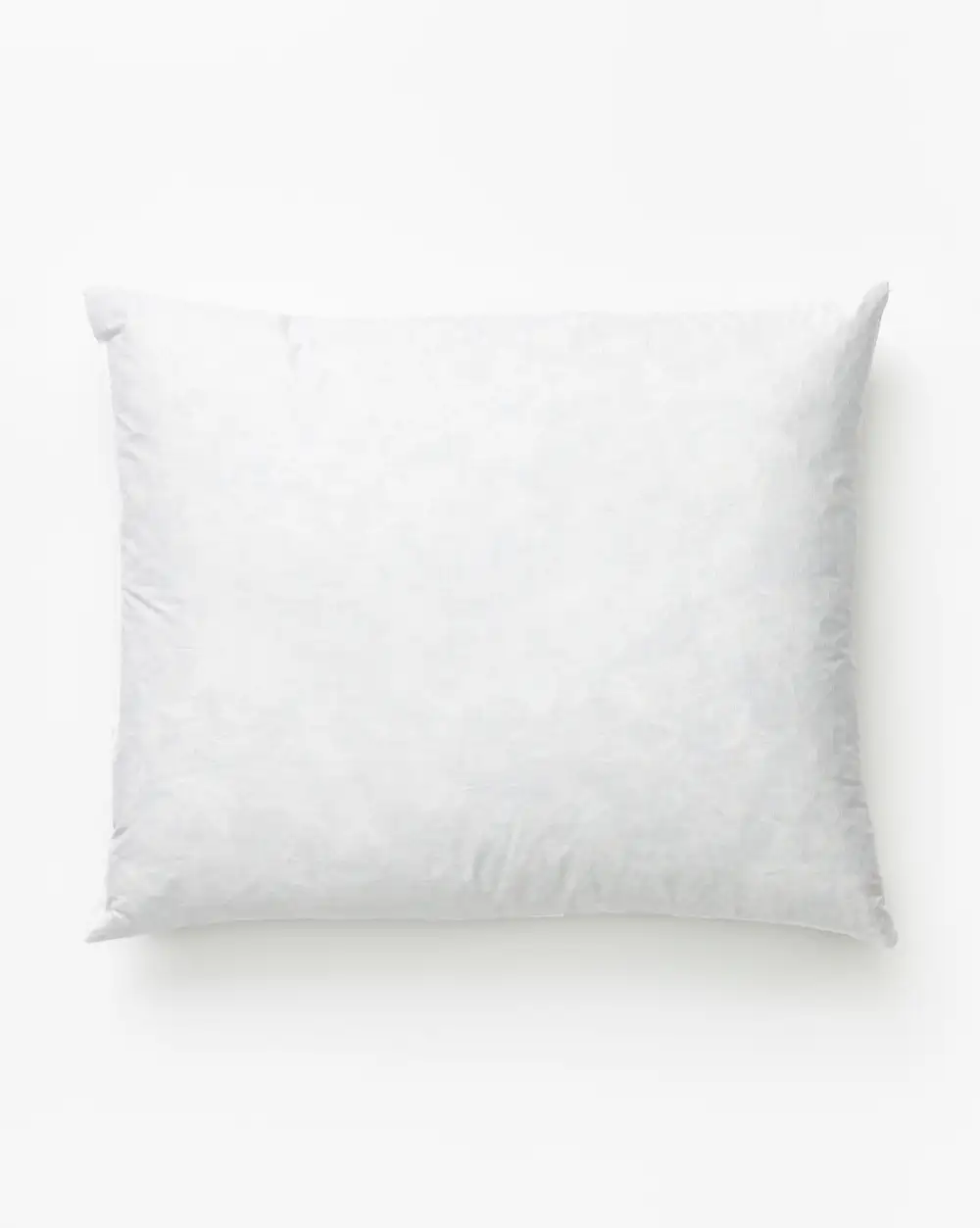 Feather-Filled Cotton-Covered Pillow Insert