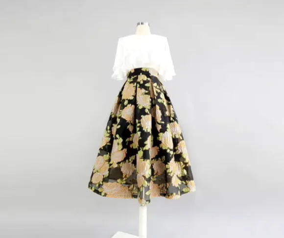 Comfortable Summer High Waist Skirt
